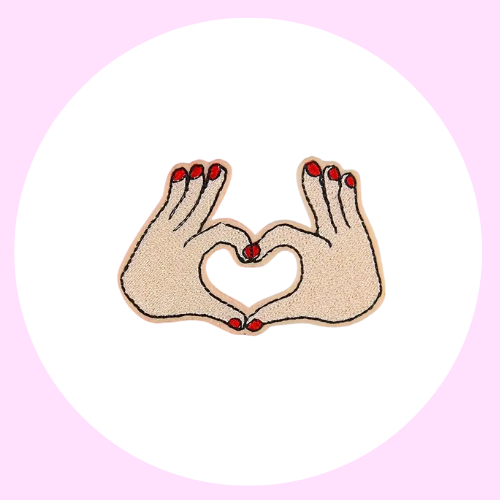 Hartje (niet ware grootte)