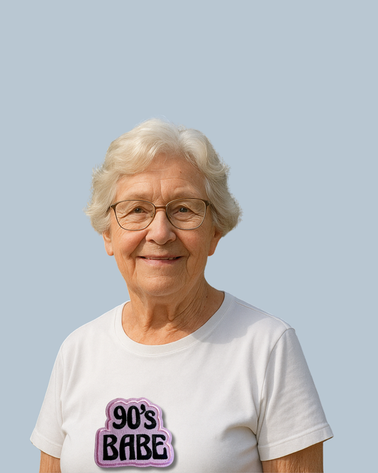 90's babe (niet ware grootte)