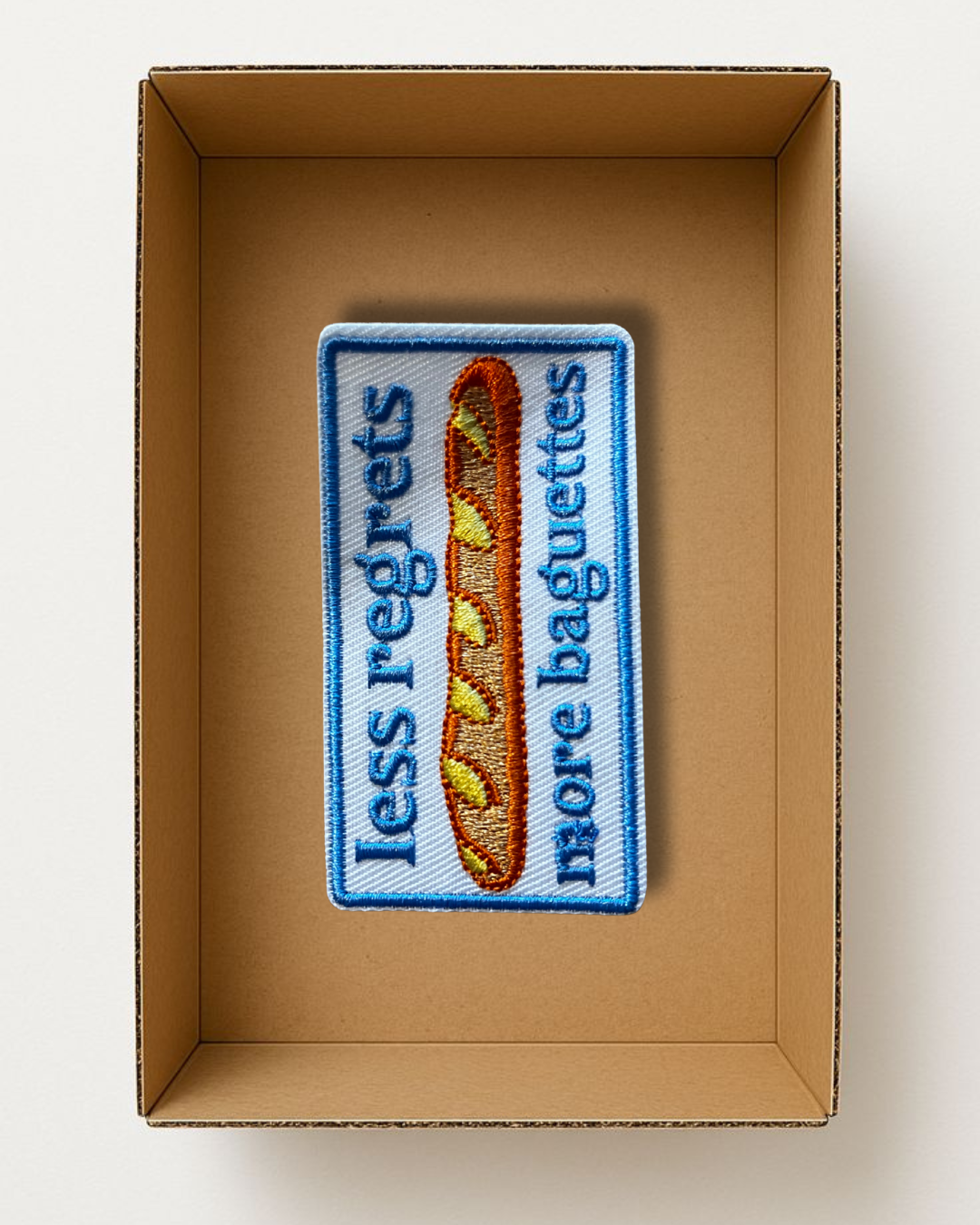 Less regrets, more baguettes