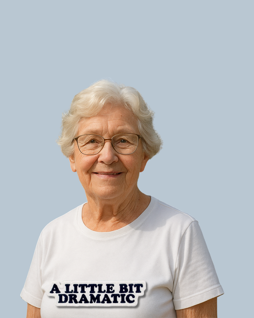 A little bit dramatic (niet ware grootte)