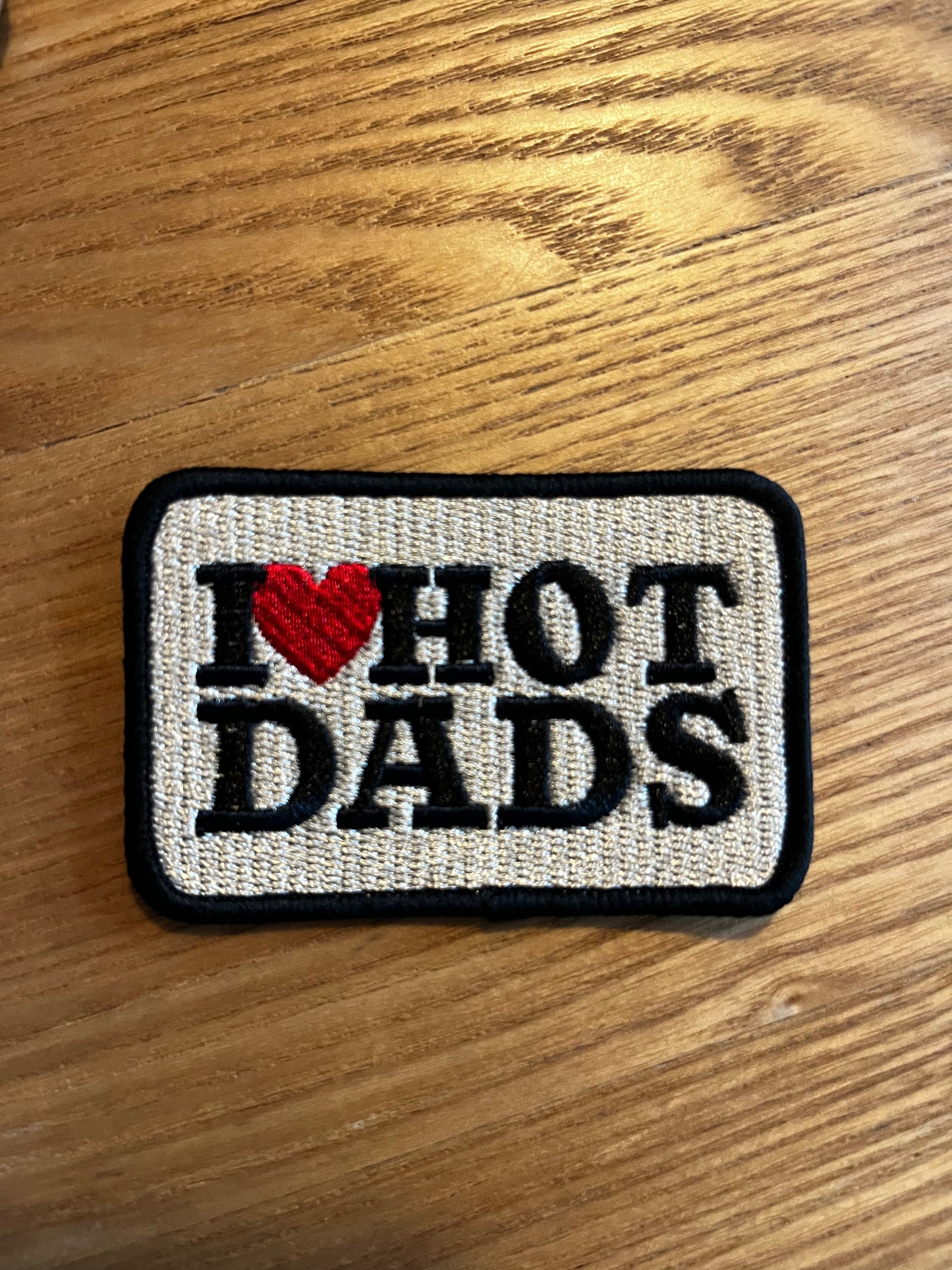 I <3 hot dads (niet ware grootte)